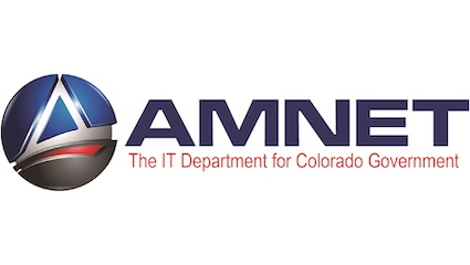 Amnet IT logo with tagline The IT Department for Colorado Government