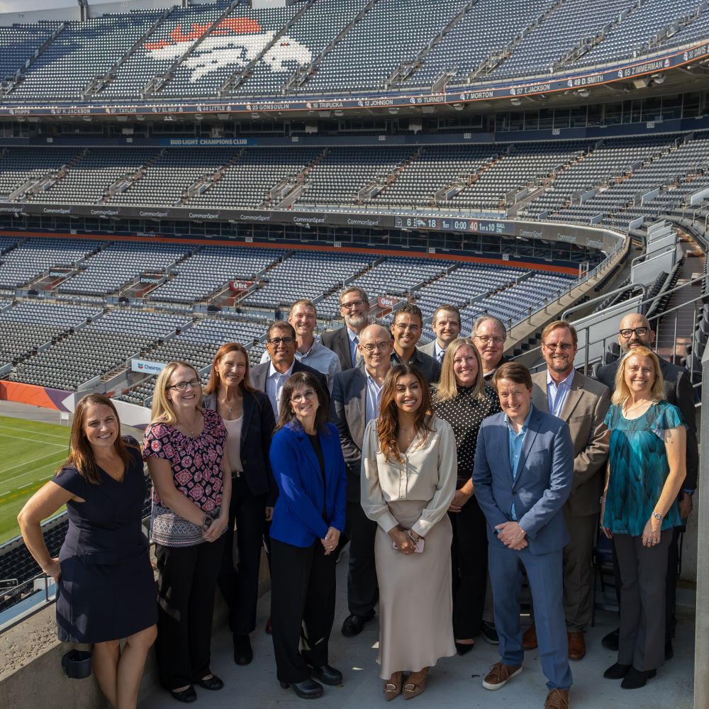 SIPA Team Photo 2025 at Empower Field at Mile High Stadium