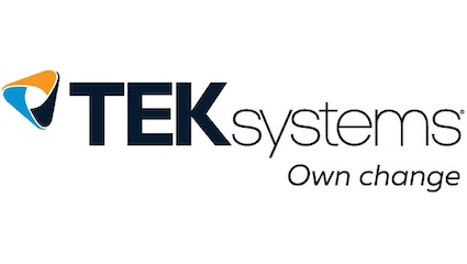 TEKsystems logo with tag line Own Change