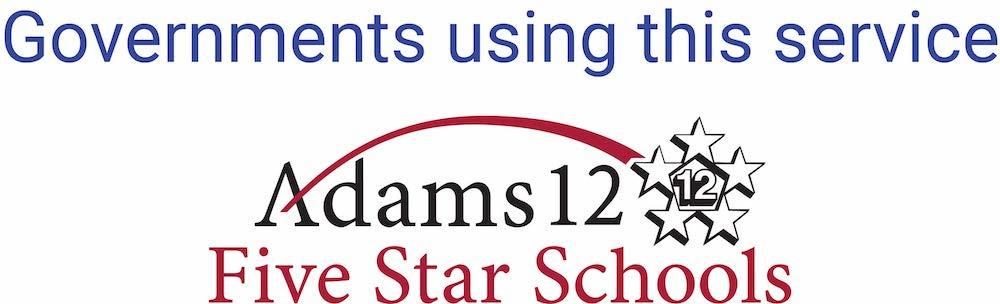 Governments using CapTech services Adams 12 Five Star Schools