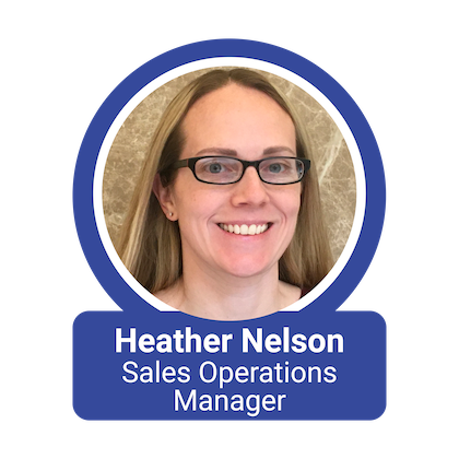 Heather Nelson SIPA Sales Operations Manager