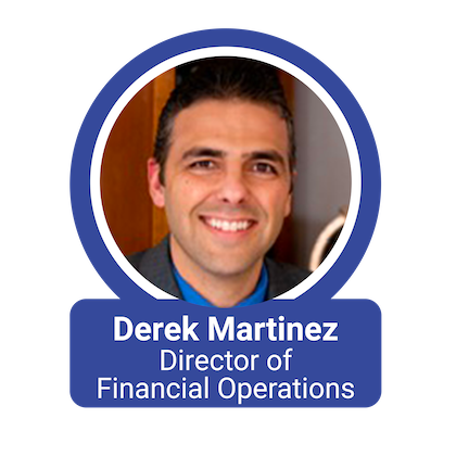 Derek Martinez SIPA Director of Financial Operations
