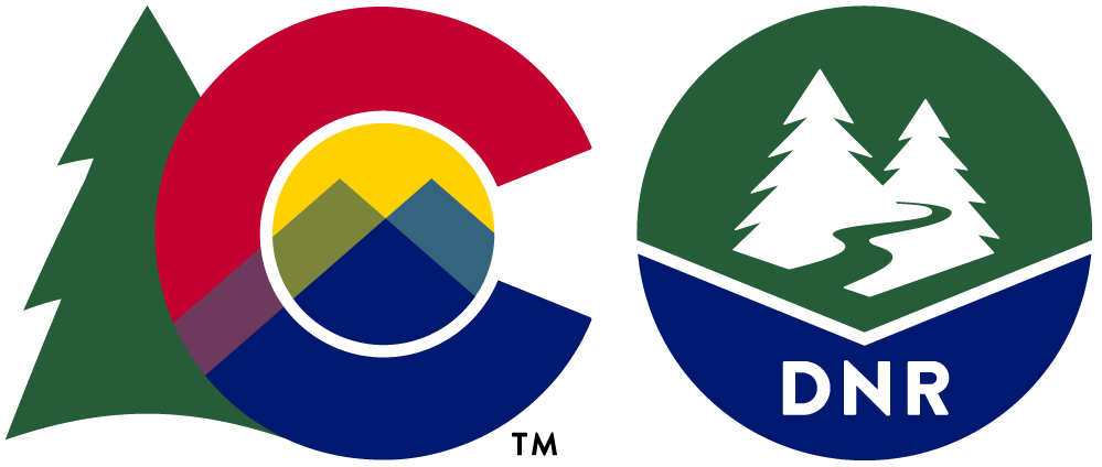 Colorado Department of Natural Resources Lockup logo