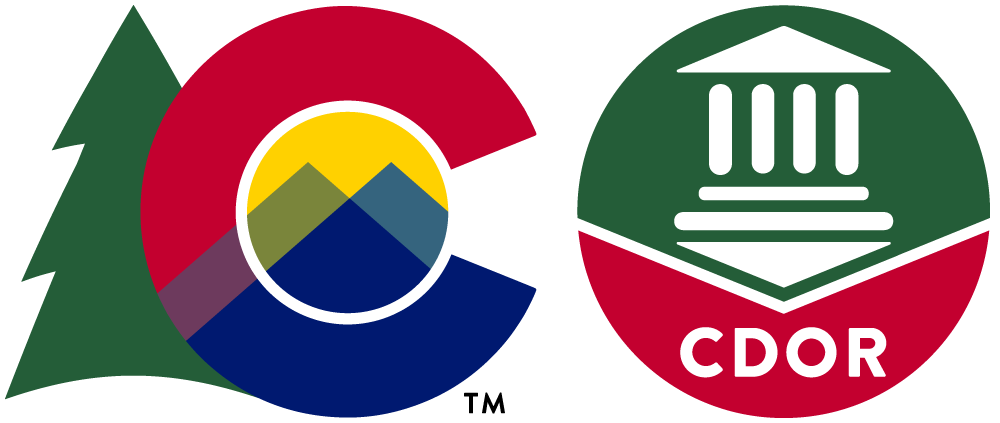 Colorado Department of Revenue lockup logo