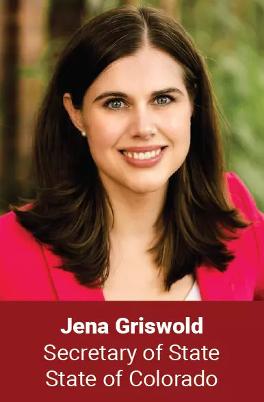 Headshot of Jena Griswold