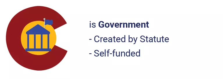 Colorado SIPA is Government logo (created by statute and self-funded)
